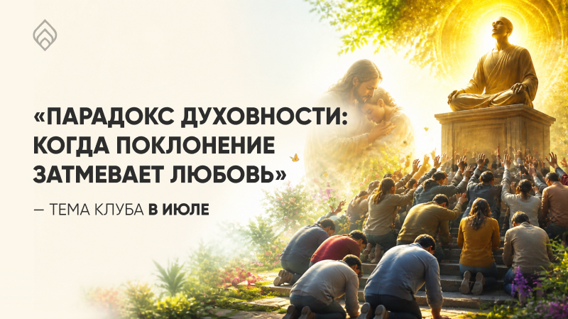 Преодолеваем поклонение духовности – тема Клуба в июле