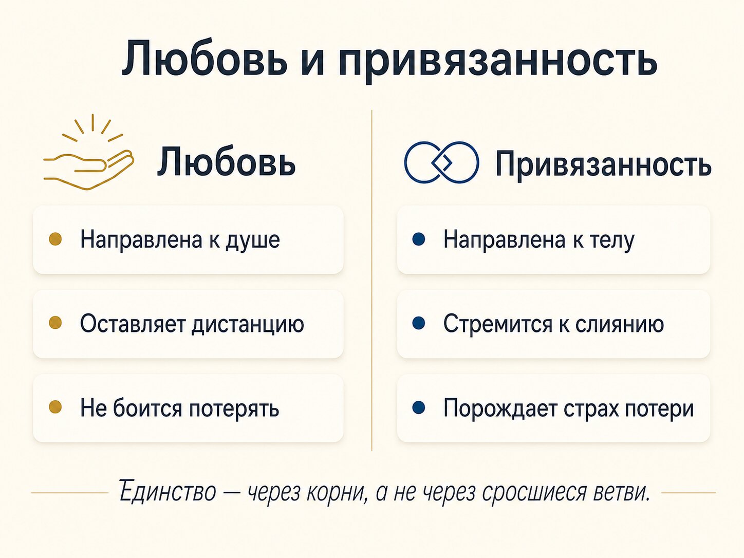 Инфографика &laquo;Любовь и привязанность&raquo; &mdash; разница, о которой молчат при поиске своего человека