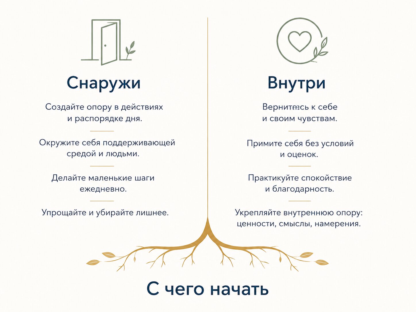 как выйти из абьюзивных отношений &mdash; план двух шагов: внешние действия и внутренняя работа, инфографика