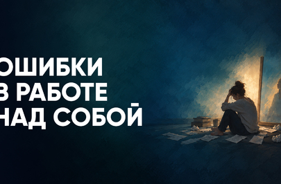 Ошибки в работе над собой